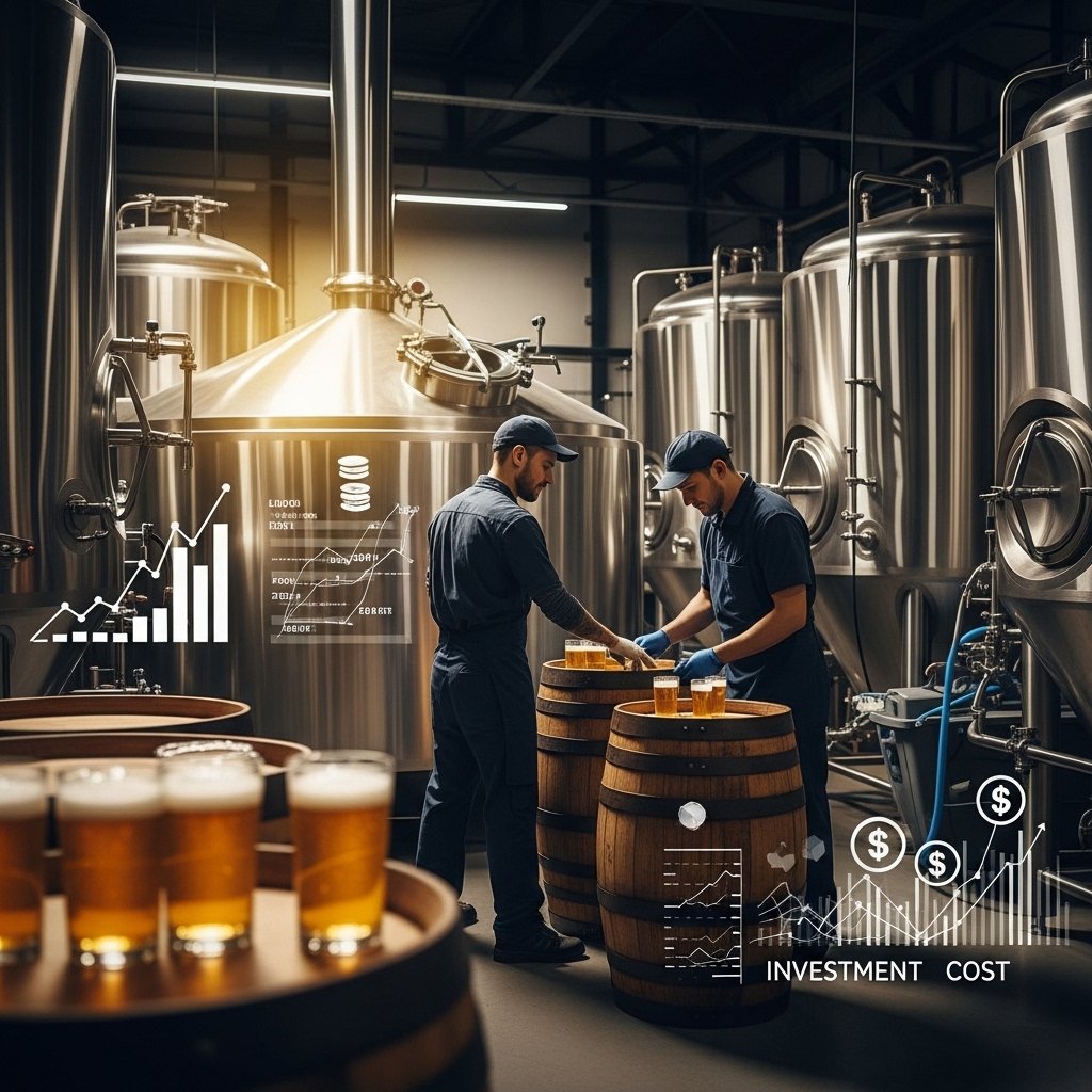 Craft beer production equipment