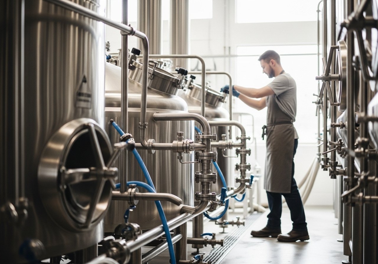 How to operate commercial brewing equipment