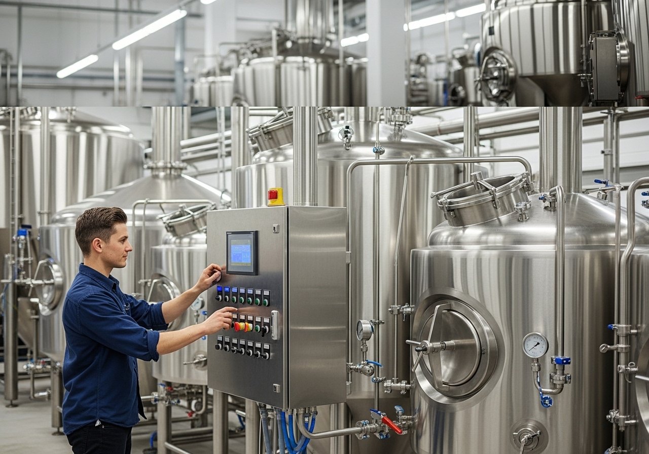 How to use commercial brewing equipment